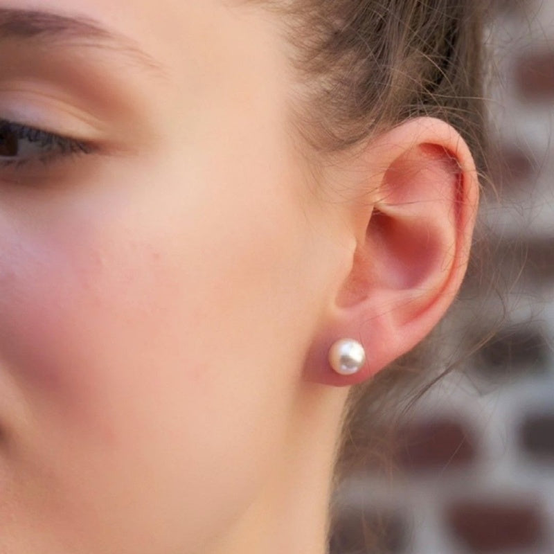 Pearl Earrings Pearl Studs Pearl Earring Set Stud Earrings