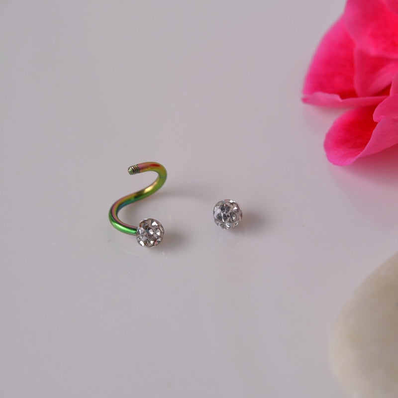 #colour_hologram with stone