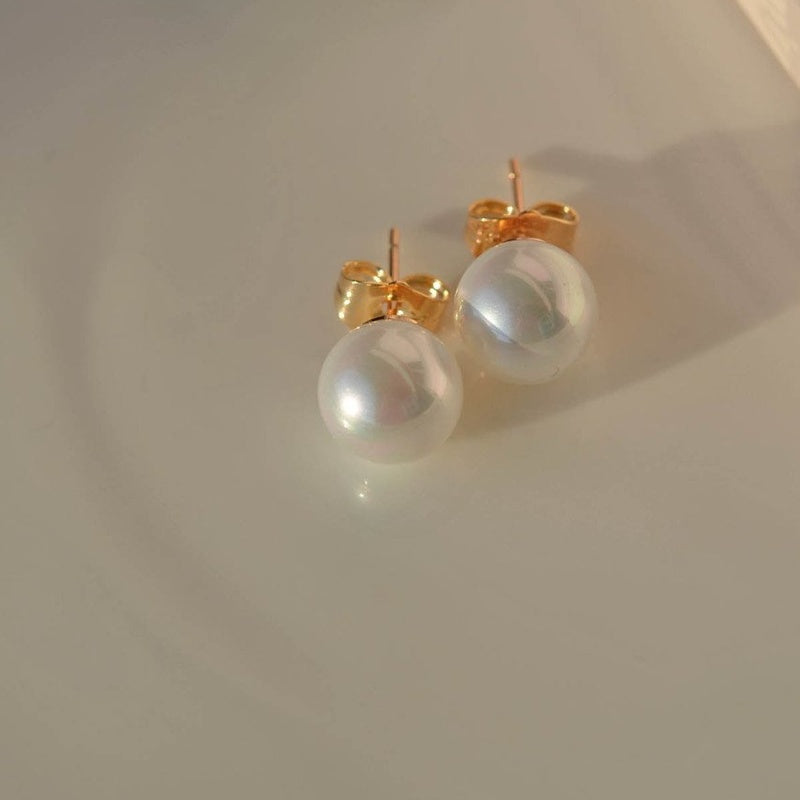Pearl Earrings Pearl Studs Pearl Earring Set Stud Earrings