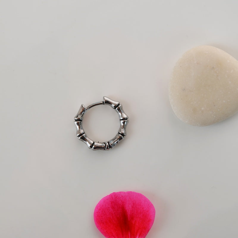 Bone Mens Earring Mens Earrings Male  Huggie Antique Thumb Vintage Hoop Earrings