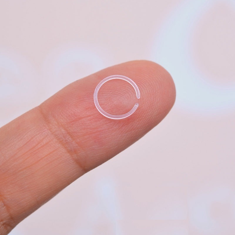 Antiallergic Bioflex Silicone Nose Ring, Hypoallergenic and Comfortable Silicone Piercing