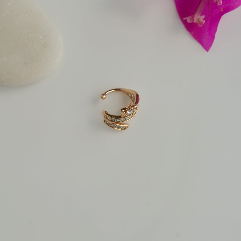 Compression Cartilage Earring Comet Ear Cuff