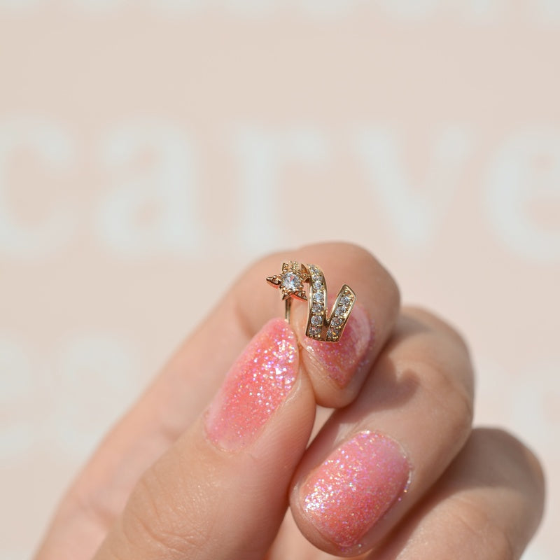 Compression Cartilage Earring Comet Ear Cuff