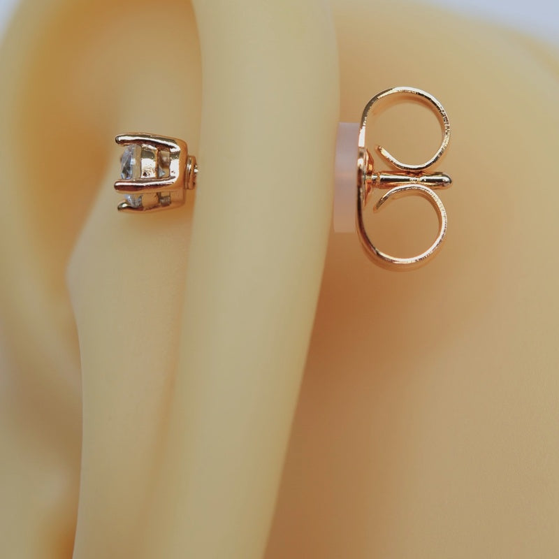 Antiallergic Bioplast Ear Hole Swelling Preventive Earring Backing, Hypoallergenic Earring back